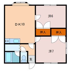 クリスタルハウスペアレントの物件間取画像